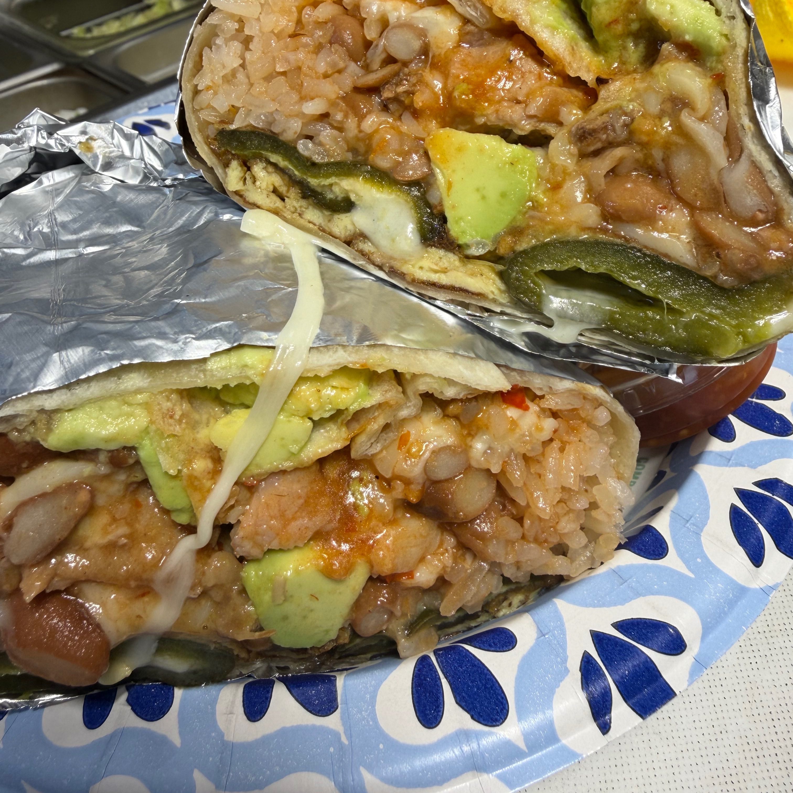 Chile Relleno Burrito.
