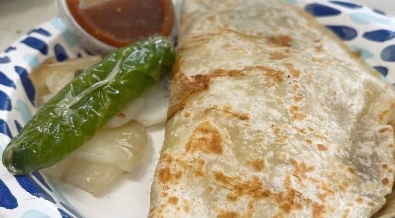 Flour Plain Quesadilla.